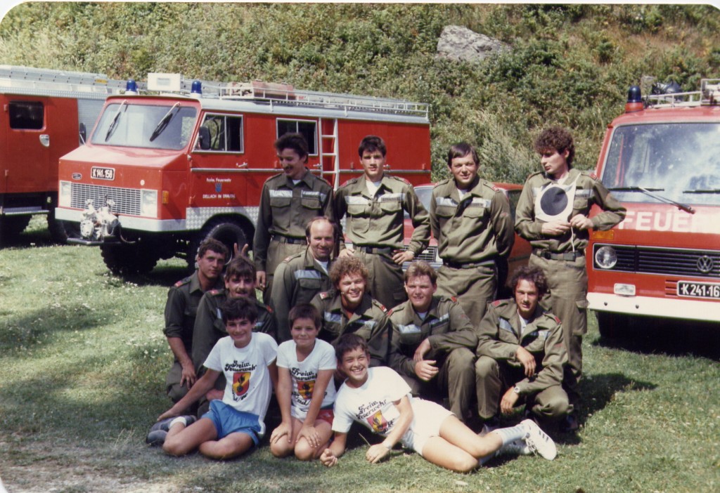 Leistungswettbewerb Stufe 1 in Winklern Ende der 80er Jahre