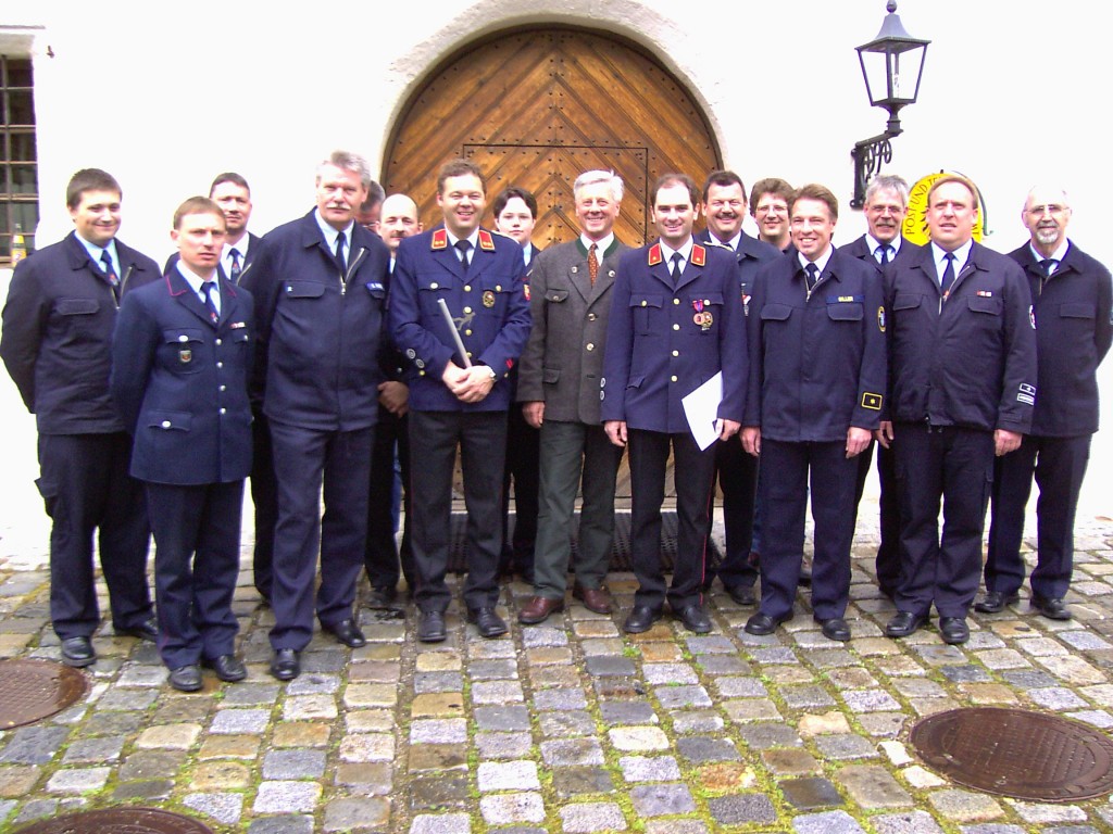 Besuch unserer Partnerfeuerwehr FF Heckershausen 2004