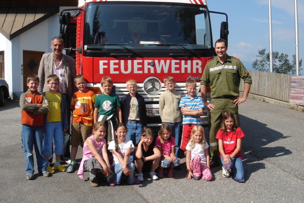 Besuch der Volksschule Lind 2007